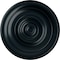 Ekena Millwork Niobe Ceiling Medallion (Fits Canopies up to 8 5/8"), Hand-Painted Night Shade, 18"OD x 1 1/2"P CM18NINSF - alternate 1